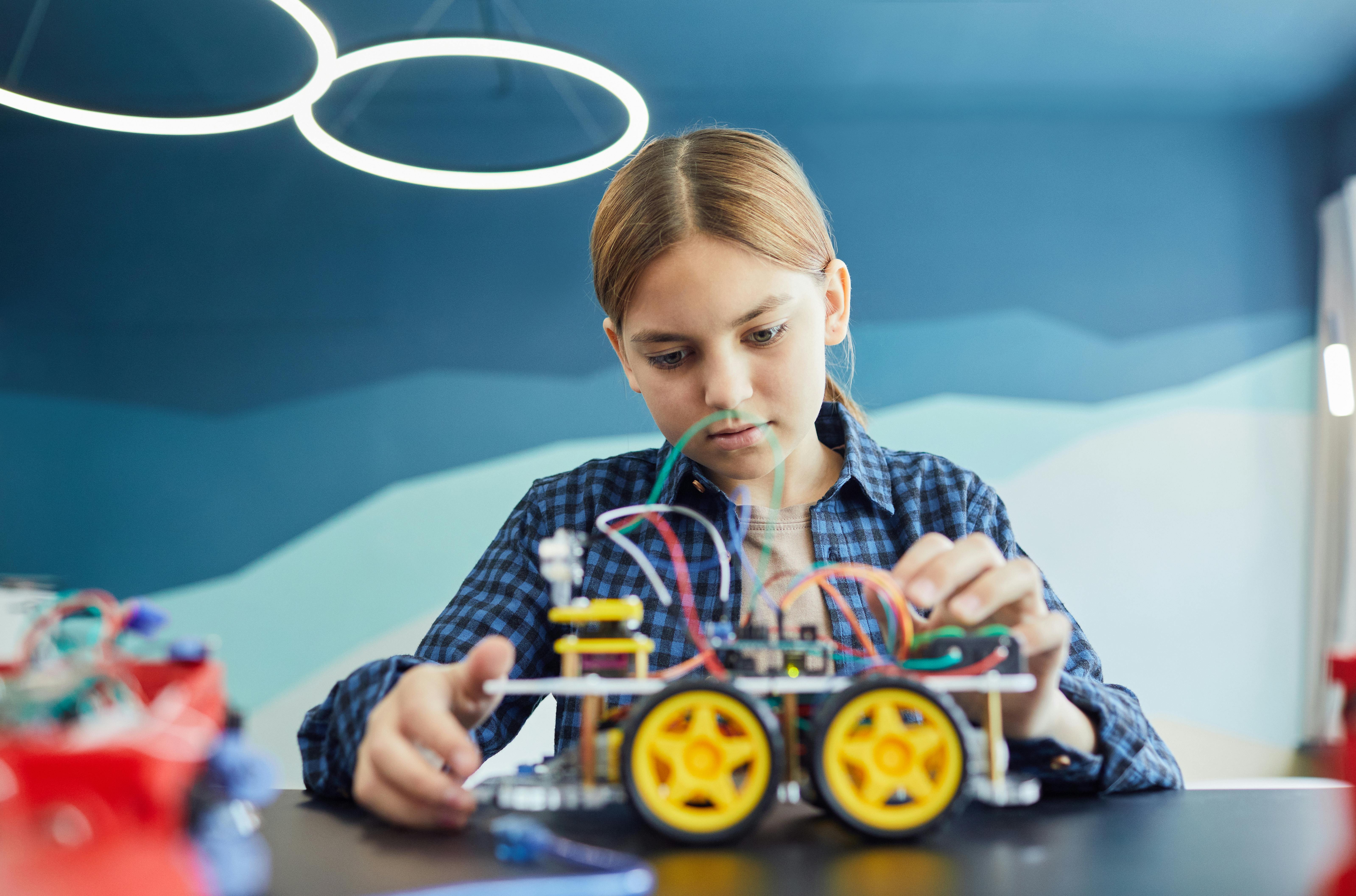 On-site school robotics lab deployment
